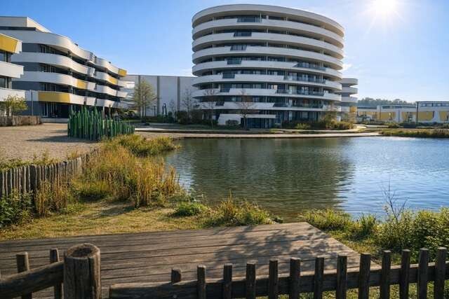Steg kann ben�tzt werden Reihenmittelhaus Dornstadt