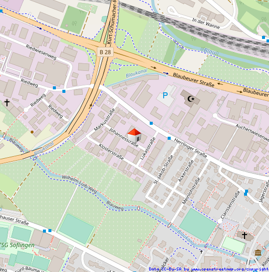 Lageplan Einfamilienhaus Ulm / S�flingen