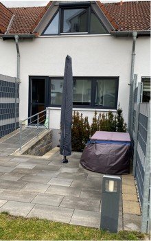 Terrasse Wohnen am Stadtrand von Ulm