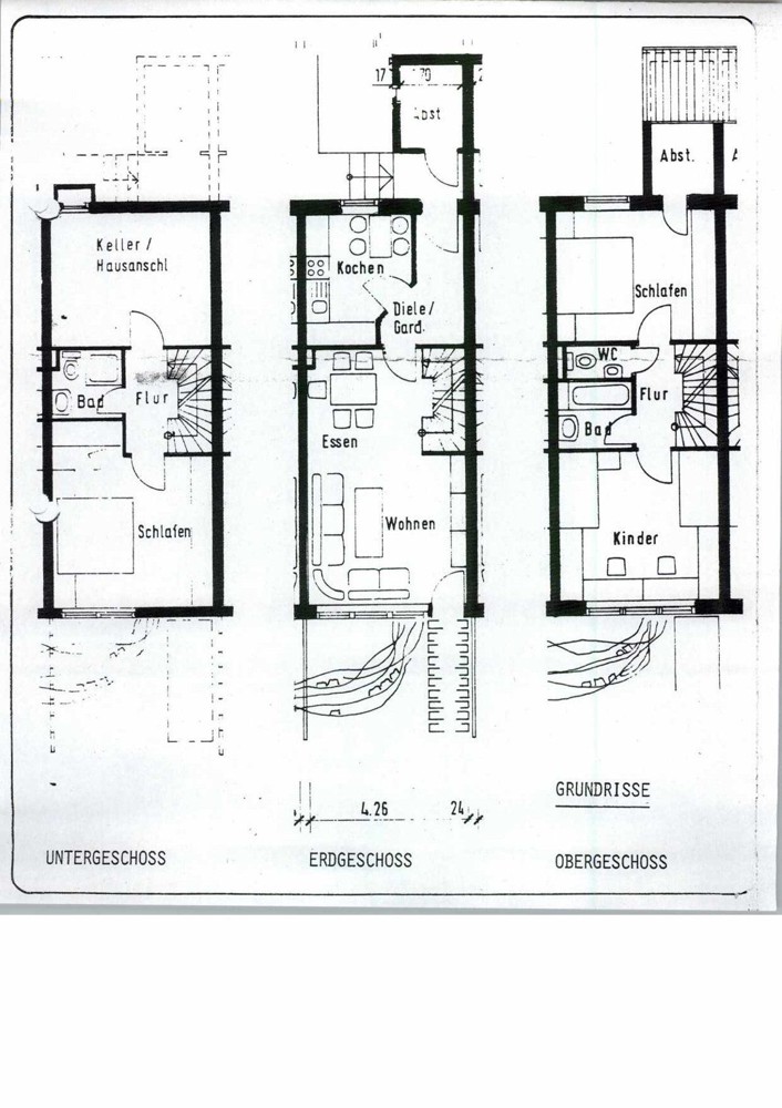 Grundriss Haus Ulm / B�fingen